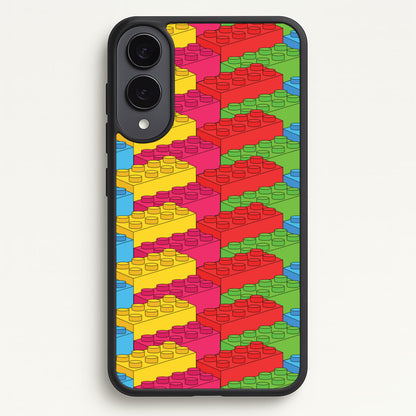 Bricks Isometric Pattern  - Bricks Phone Case for Galaxy S25 Edge