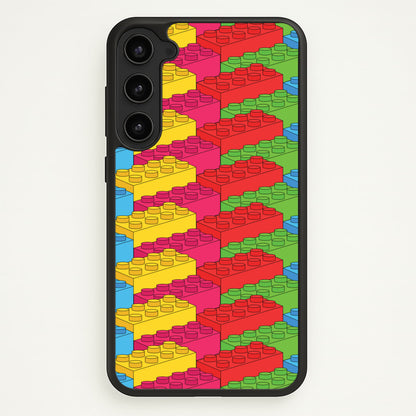 Bricks Isometric Pattern  - Bricks Phone Case for Galaxy S23
