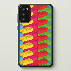 Bricks Isometric Pattern  - Bricks Phone Case for Galaxy S20