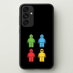 Bricks Figures Rainbow  - Bricks Phone Case for Galaxy A55