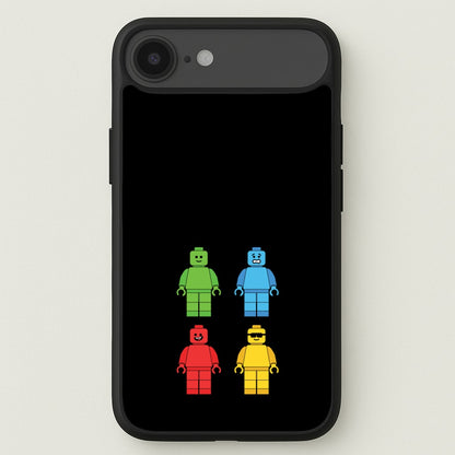 Bricks Figures Rainbow Phone Case for iPhone 17 Air