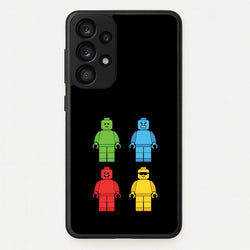 Bricks Figures Rainbow  - Bricks Phone Case for Galaxy A33