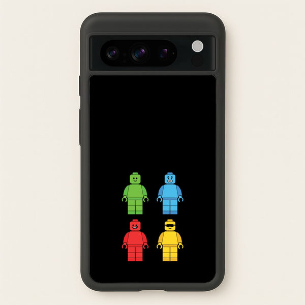 Bricks Figures Rainbow  - Bricks Phone Case for Google Pixel 8 Pro