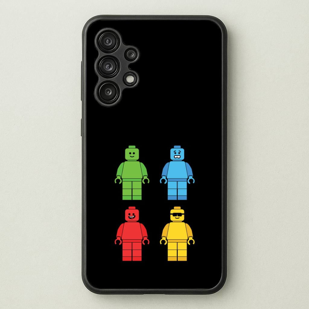 Bricks Figures Rainbow  - Bricks Phone Case for Galaxy A13