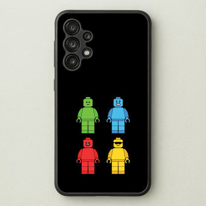 Bricks Figures Rainbow  - Bricks Phone Case for Galaxy A13