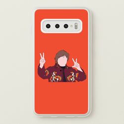 Peace Out  - Lewis Capaldi Phone Case for Galaxy S10