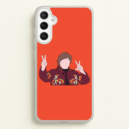 Peace Out  - Lewis Capaldi Phone Case for Galaxy A34