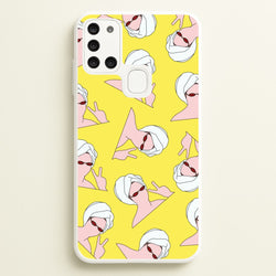 Peace Pattern  - Lewis Capaldi Phone Case for Galaxy A21s
