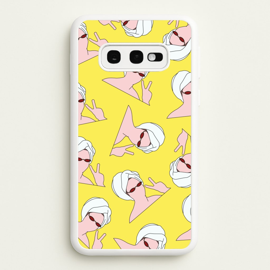 Peace Pattern  - Lewis Capaldi Phone Case for Galaxy S10e