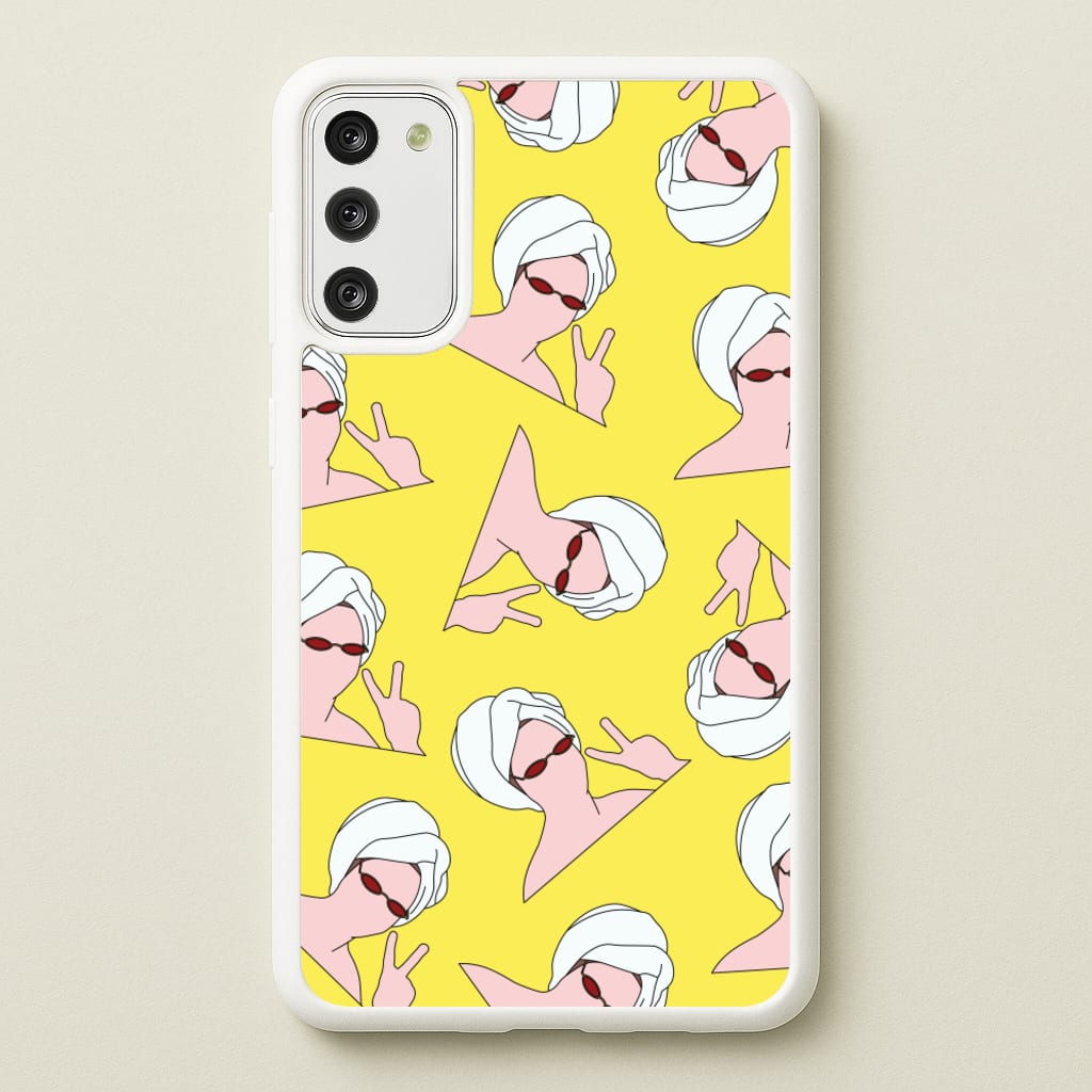 Peace Pattern  - Lewis Capaldi Phone Case for Galaxy A41