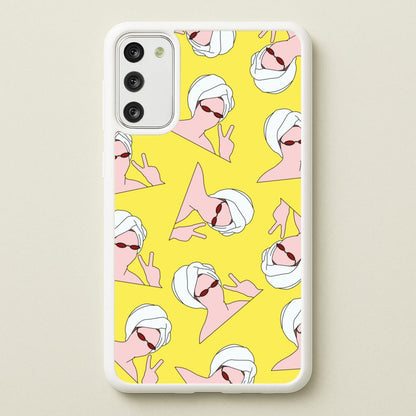 Peace Pattern  - Lewis Capaldi Phone Case for Galaxy A41