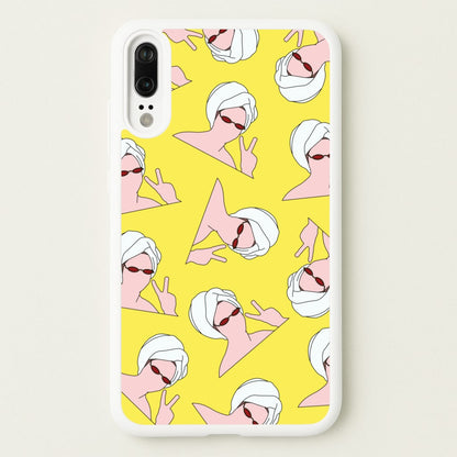 Peace Pattern  - Lewis Capaldi Phone Case for Huawei P20