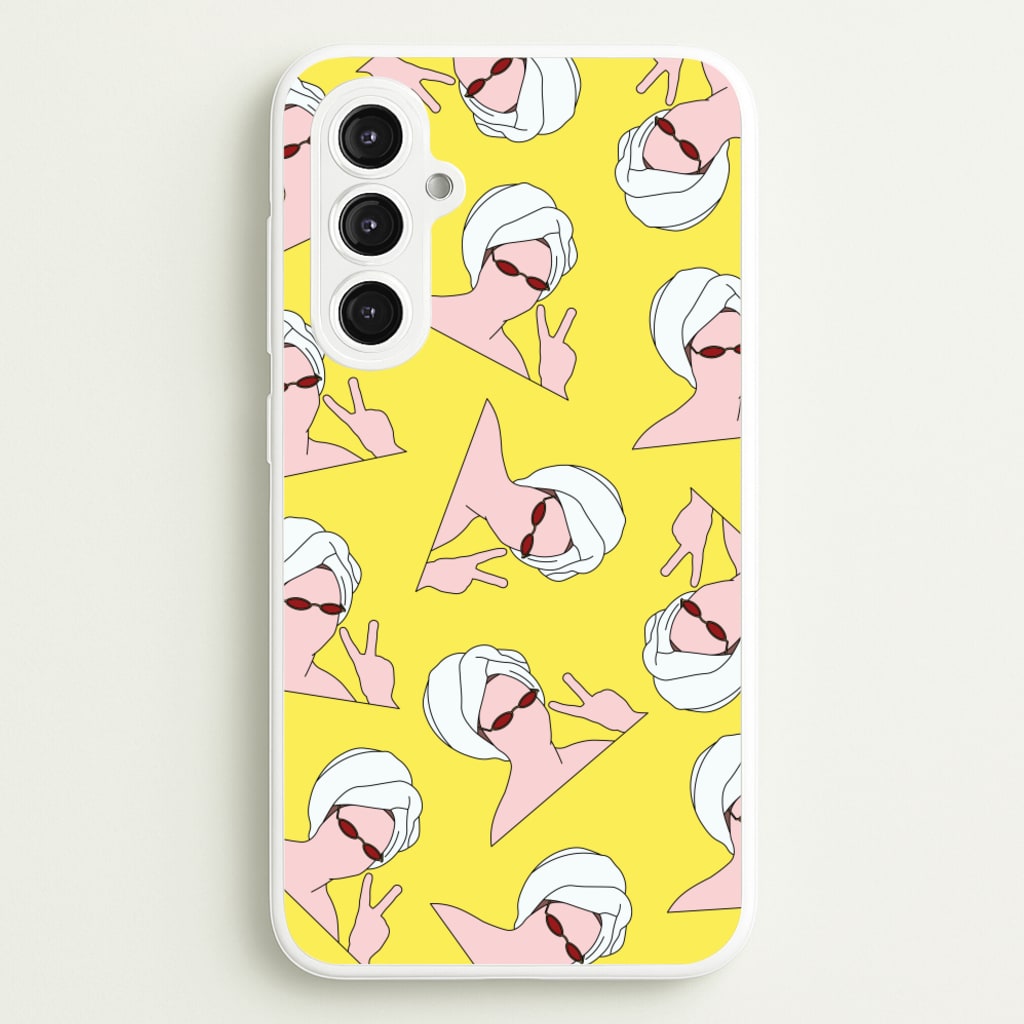 Peace Pattern  - Lewis Capaldi Phone Case for Galaxy S23FE