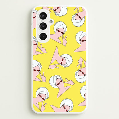 Peace Pattern  - Lewis Capaldi Phone Case for Galaxy S23FE