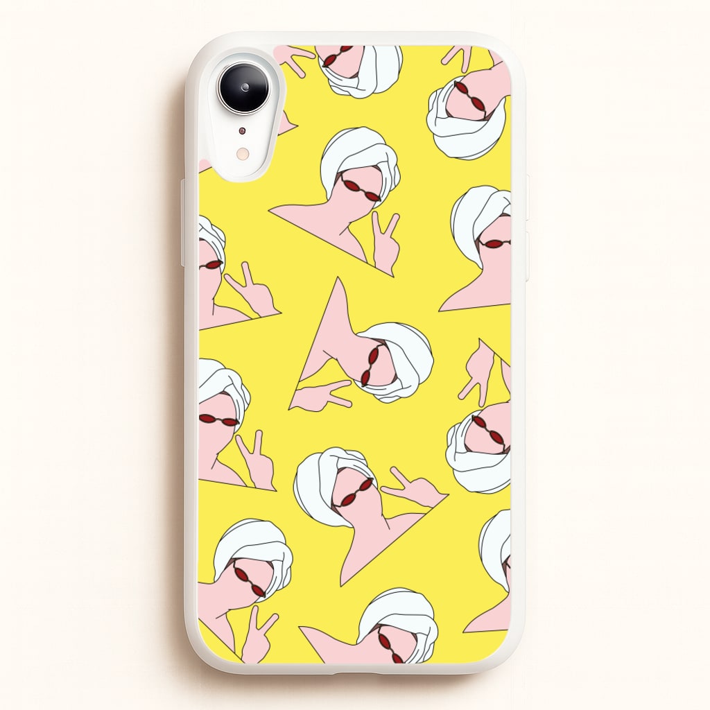Peace Pattern  - Lewis Capaldi Phone Case for iPhone XR