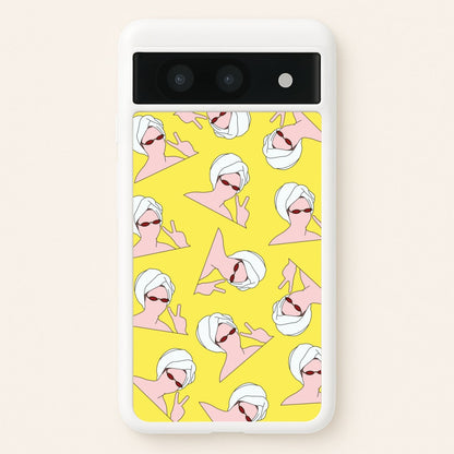 Peace Pattern  - Lewis Capaldi Phone Case for Google Pixel 8a