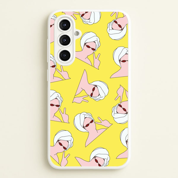 Peace Pattern  - Lewis Capaldi Phone Case for Galaxy A16