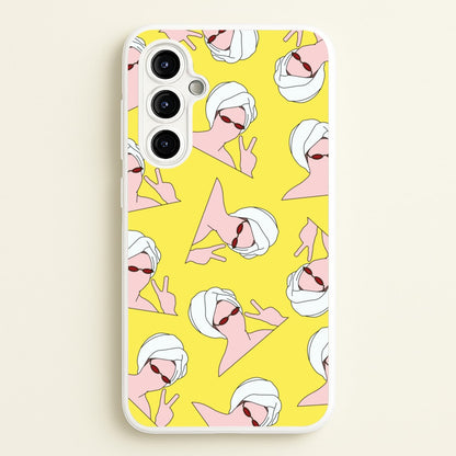 Peace Pattern  - Lewis Capaldi Phone Case for Galaxy A54
