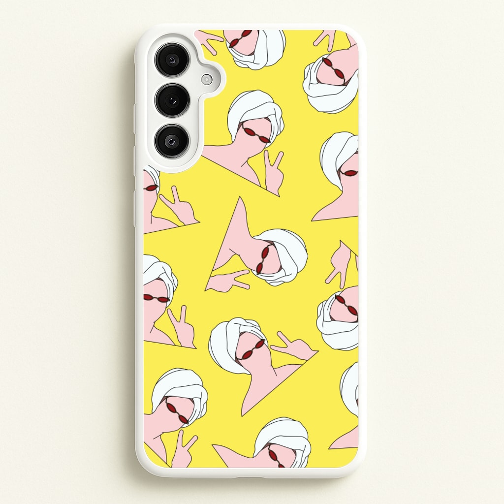 Peace Pattern  - Lewis Capaldi Phone Case for Galaxy A34