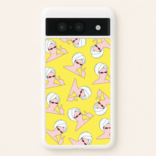 Peace Pattern  - Lewis Capaldi Phone Case for Google Pixel 8