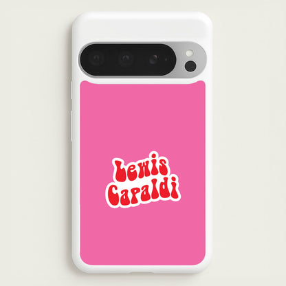 Red Name  - Lewis Capaldi Phone Case for Google Pixel 9 Pro XL