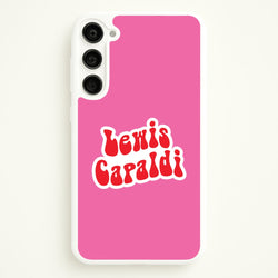Red Name  - Lewis Capaldi Phone Case for Galaxy S23