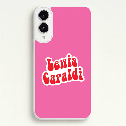 Red Name  - Lewis Capaldi Phone Case for Galaxy S25 Edge