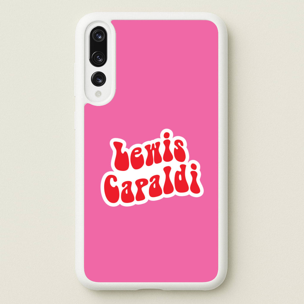 Red Name  - Lewis Capaldi Phone Case for Huawei P20 Pro