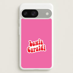 Red Name  - Lewis Capaldi Phone Case for Google Pixel 9 / 9 Pro