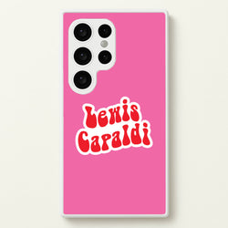 Red Name  - Lewis Capaldi Phone Case for Galaxy S24 Ultra