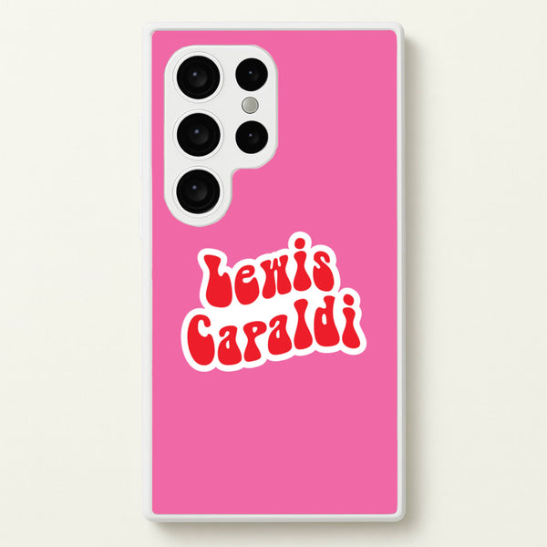 Red Name  - Lewis Capaldi Phone Case for Galaxy S24 Ultra