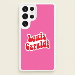 Red Name  - Lewis Capaldi Phone Case for Galaxy S22 Ultra