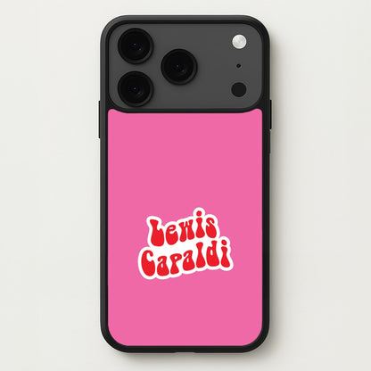 Red Name Phone Case for iPhone 17 Pro Max