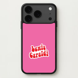 Red Name Phone Case for iPhone 17 Pro