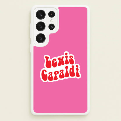 Red Name  - Lewis Capaldi Phone Case for Galaxy S23 Ultra
