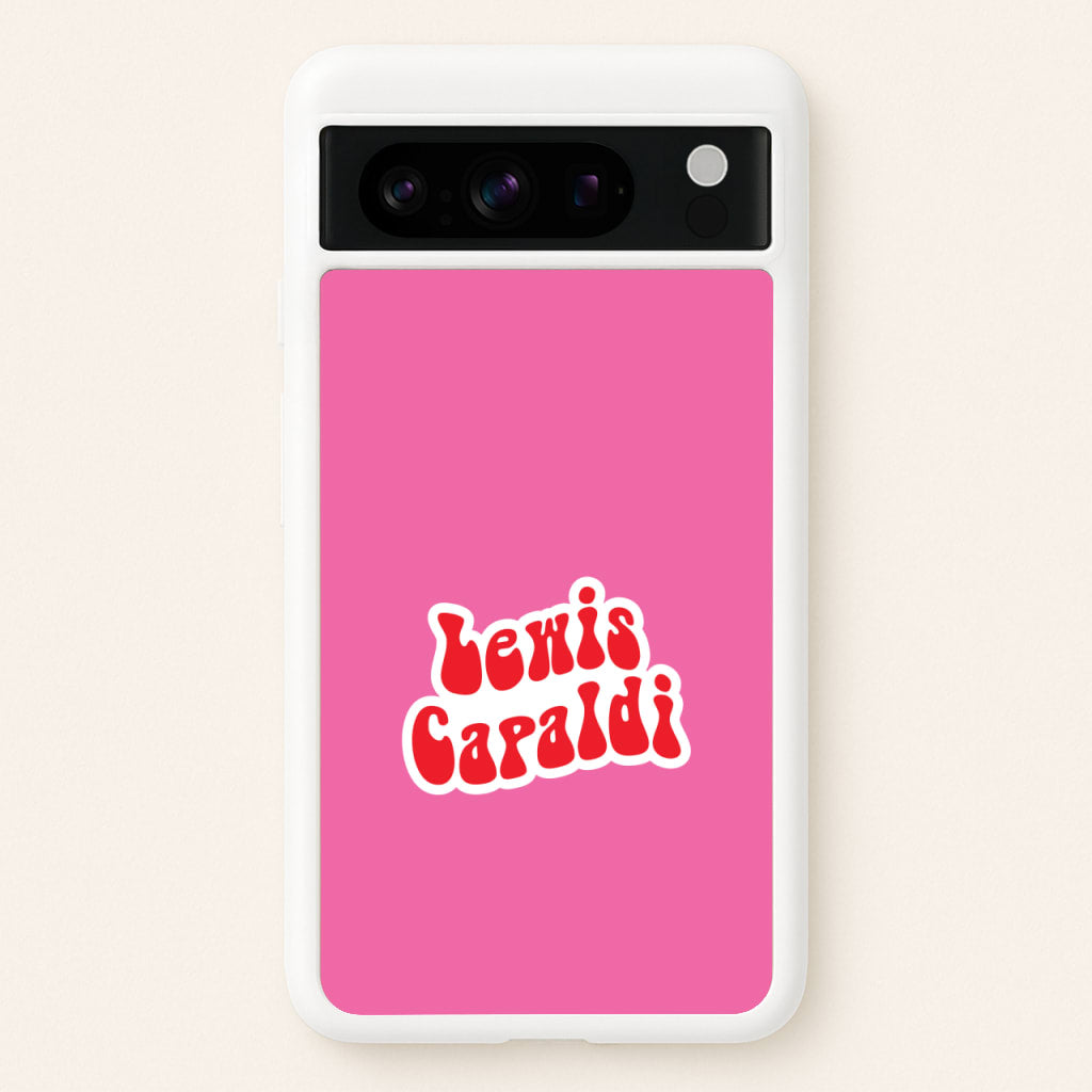 Red Name  - Lewis Capaldi Phone Case for Google Pixel 8 Pro