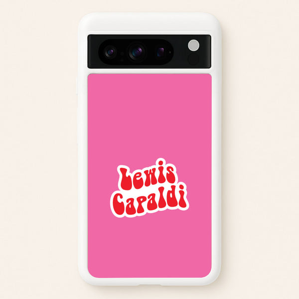 Red Name  - Lewis Capaldi Phone Case for Google Pixel 8 Pro