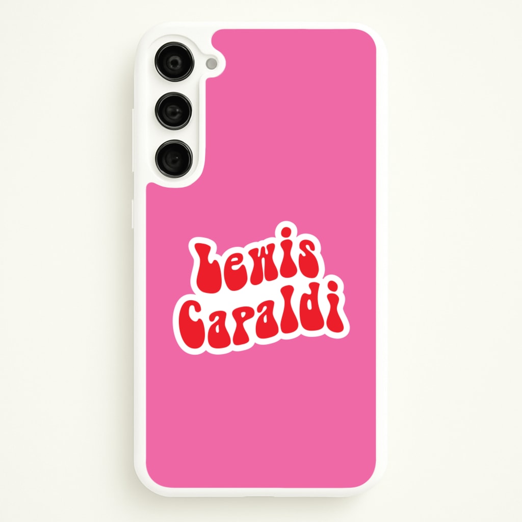 Red Name  - Lewis Capaldi Phone Case for Galaxy S23 Plus