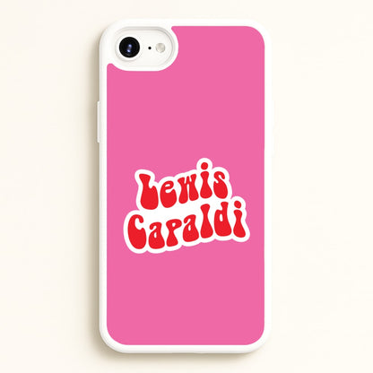 Red Name  - Lewis Capaldi Phone Case for iPhone 6 / 7 / 8 / SE