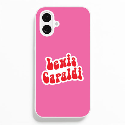 Red Name Phone Case