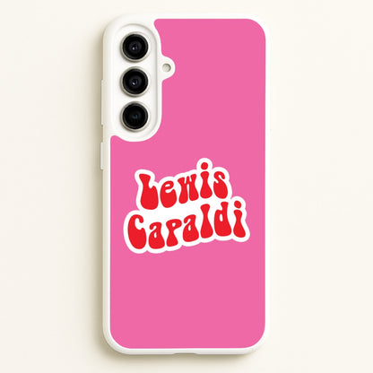 Red Name  - Lewis Capaldi Phone Case for Galaxy A56