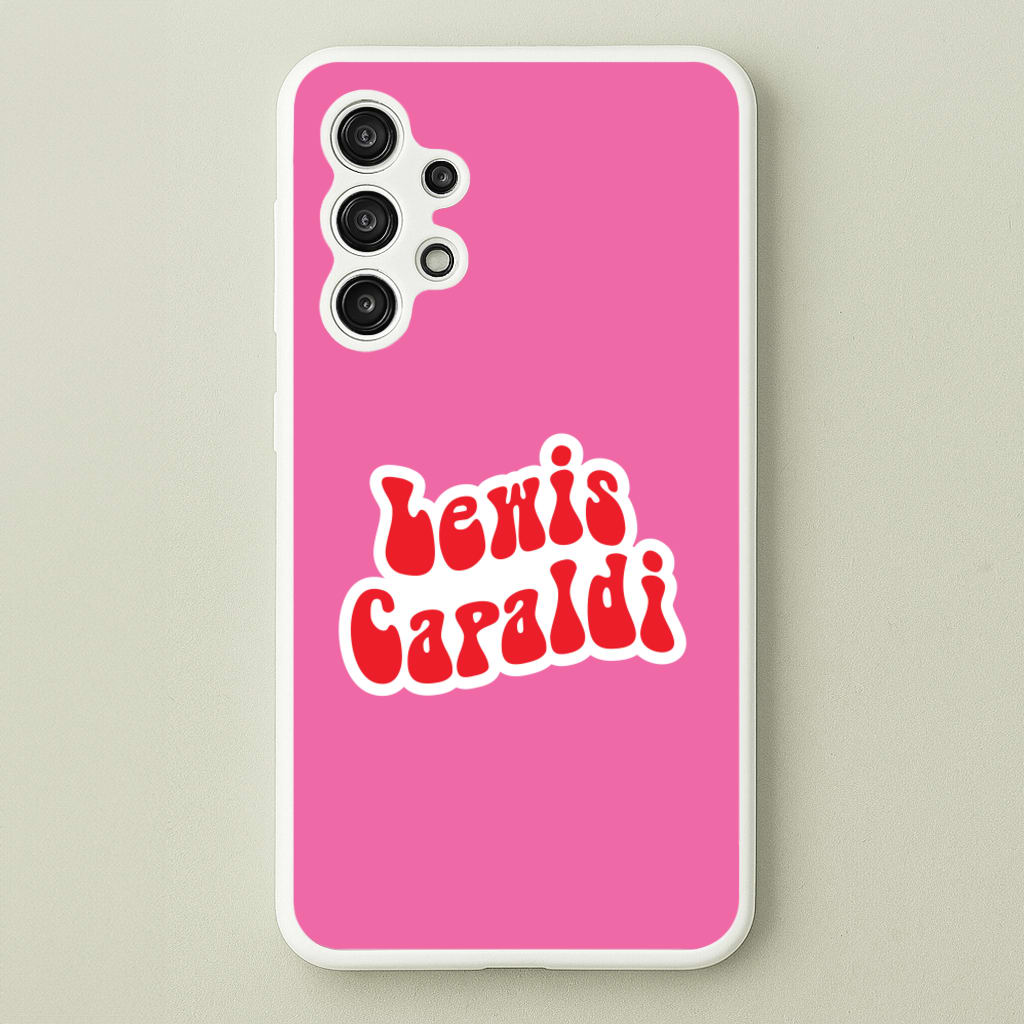 Red Name  - Lewis Capaldi Phone Case for Galaxy A13