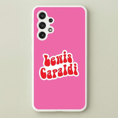 Red Name  - Lewis Capaldi Phone Case for Galaxy A13