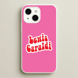Red Name  - Lewis Capaldi Phone Case for iPhone 15 Plus