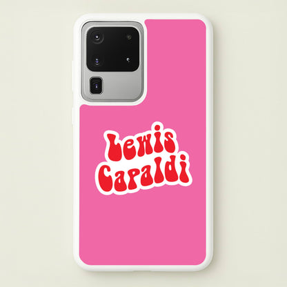 Red Name  - Lewis Capaldi Phone Case for Galaxy S20 Ultra