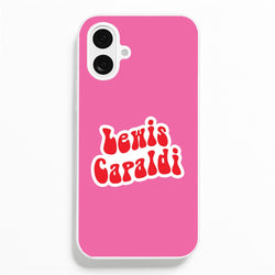 Red Name  - Lewis Capaldi Phone Case for iPhone 16 Plus