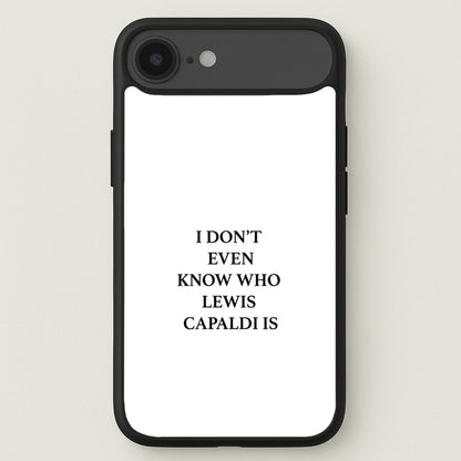 I Don't Even Know Phone Case for iPhone 17 Air