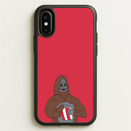 Sassy The Sasquatch  - Big Lez Phone Case for iPhone X / XS