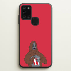 Sassy The Sasquatch  - Big Lez Phone Case for Galaxy A21s