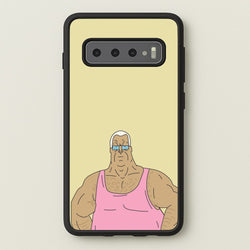 Lezly Mackerel  - Big Lez Phone Case for Galaxy S10 Plus